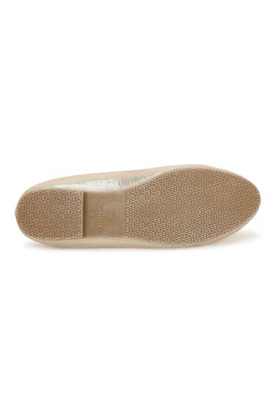 Buy Women Gold Ballerinas Online - 703414 | Van Heusen