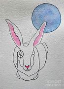 Image result for sleeping rabbit drawing