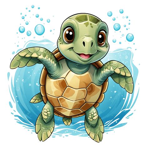 Cute Sea Turtle Cartoon Cute Sea Turtle" Art Print For Sale By Verluxe