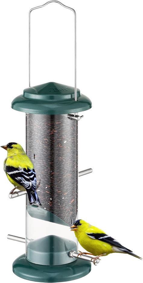 Tom Chambers Hammered Steel Nyjer Seed Feeder : Amazon.co.uk: Garden