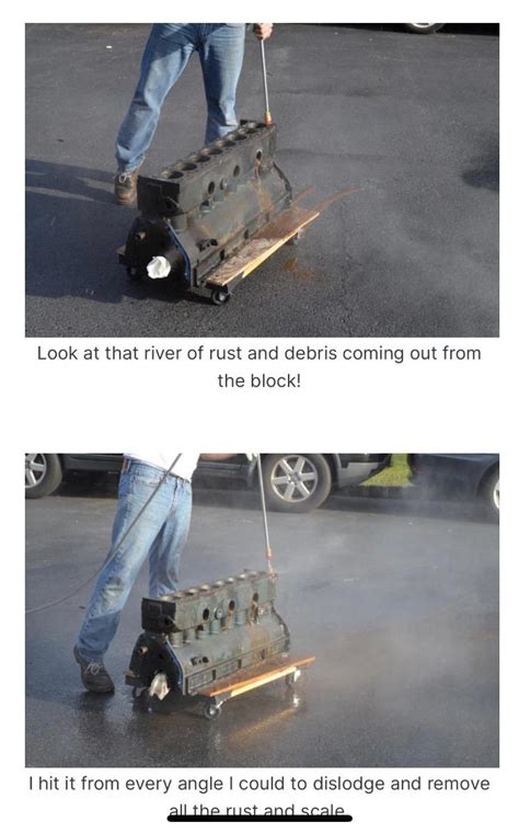 Image result for Flush Rust From Engine Block