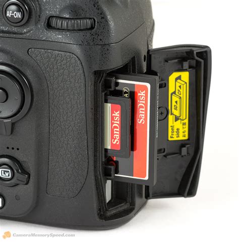 Nikon D800 Fastest Memory SD CF Card Tests - Camera Memory Speed ...