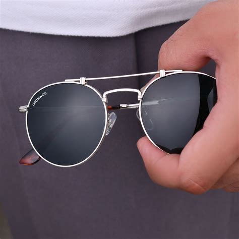 Buy Tokyo Silver Black Round Sunglasses – Shop Online Now