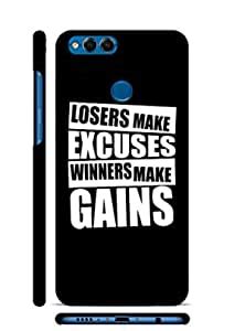 FuttPatti Loser Makes Excuses Winner Makes Win Poly Carbonate Hard Case ...