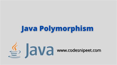 Polymorphism in Java in Hindi 的图像结果
