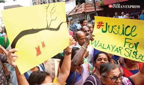 Walayar case: Mother of girls tonsures head over lack of action against ...
