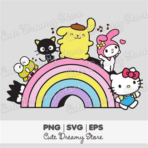 hello kitty and friends clip art #5831661 | Clipart Library
