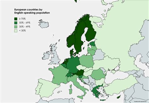 Countries by English-speaking population : r/europe