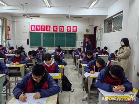 月考进行时，努力无止境——泗阳中专高考部举行新学期第一次月考|高考|月考|中专_新浪新闻