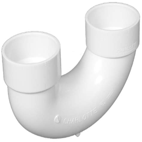 Charlotte Pipe 2-in PVC DWV Return Bend in the PVC DWV Pipe & Fittings ...