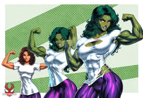 Image result for She-Hulk Transform deviantART