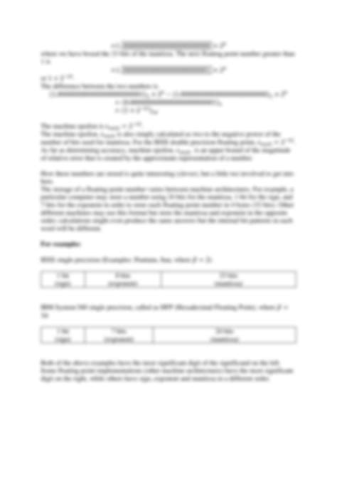 Image result for Floating Point Representation a Level