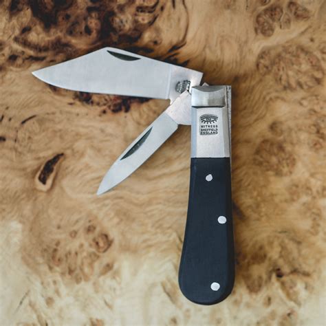 Taylor's Eye Witness - Twin Barlow Pocket Knife - Bolstered Resin ...