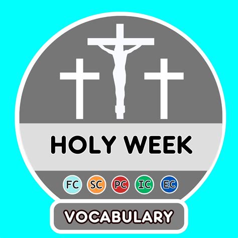 Spanish Holy Week Vocabulary - Spanish Circles