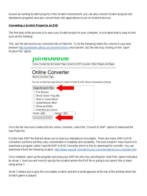 Scratch Project to exe 的图像结果