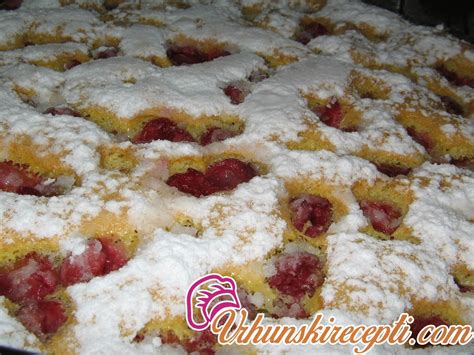 KOLAČ SA VIŠNJAMA | Vrhunski Recepti