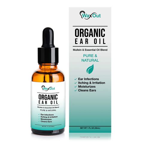 Natural Mullein Ear Wax Removal Oil & Cleaner with Garlic | Pain ...