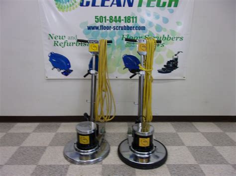 2 like new corded NSS floor buffers galaxy20 1.5 HP