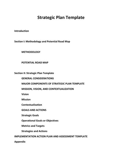 Strategic Business Plan 的图像结果