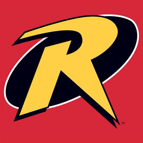 Robin Comic Logo Custom Superhero Logo Based On DC Comic's "Robin"