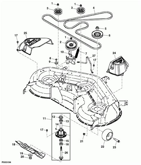 John Deere LT133 Belt Installation 的图像结果