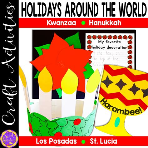 Holidays Around The World Crafts And Activities For Kwanzaa, St ...