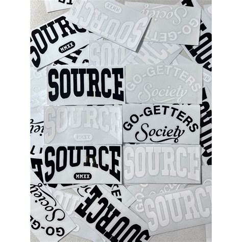 SOURCE | INDOOR/OUTDOOR WATERPROOF DECAL STICKERS | Shopee Philippines