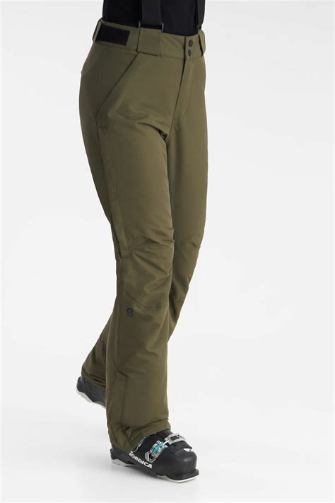 Terra Ski Pants Olive Green - Women's - Strobe