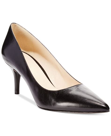 Lyst - Nine west Margot Mid-heel Pumps in Black