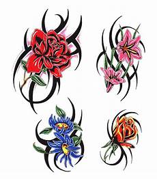 tribal blumen tattoo tribal flower clipart best tribal blumen tattoo tribal flower clipart best