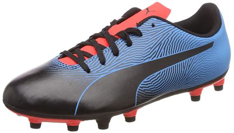 Buy PUMA Men Spirit II FG BlackBleuAzurRedBlast Football Boots-8 UK ...