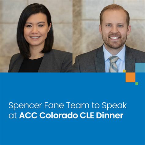 Spencer Fane Team to Speak at ACC Colorado CLE Dinner - Spencer Fane