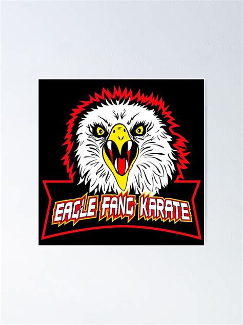 "Original Badass Eagle Fang Karate dojo logo (symbol martial art 80s ...