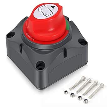 TIPHOPE Battery Disconnect Switch,12-48V,275-1250Amp,Heavy Duty On-Off ...