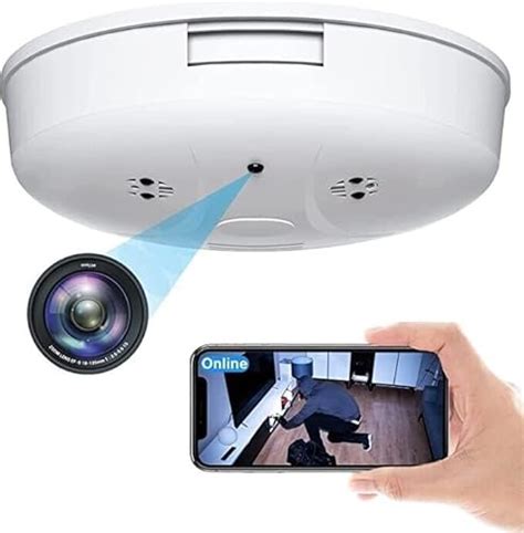 Image result for Smoke Detector Security Camera