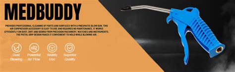 MEDBUDDY Stainless Steel Air Compressor, Duster Air Blow Gun Industrial ...