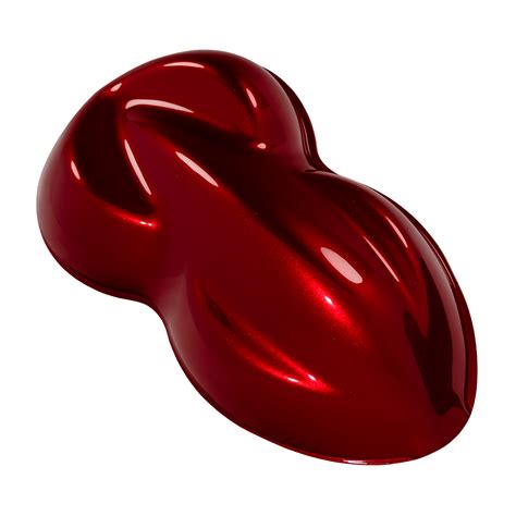 Candy Pearl Fireside Red Basecoat Quart Complete Kit (Over Black Base) – Auto Paint HQ