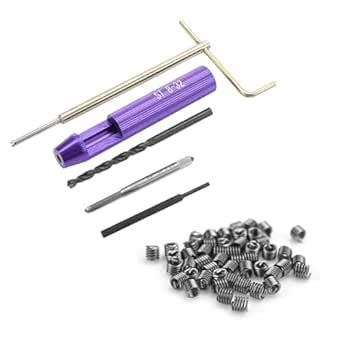 Thread Repair Insert, 50Pcs Stainless Steel Coiled Wire Helical Screw ...