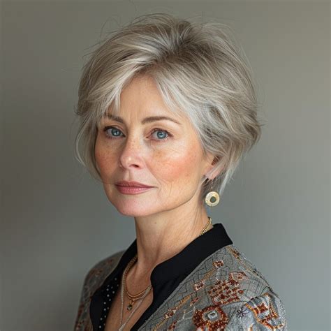 50 haircuts for older women with thin hair to boost volume – Artofit