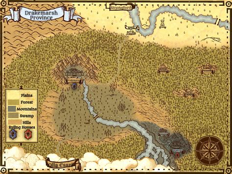 First Attempt at a Parchment Map (2nd attempt) : r/inkarnate