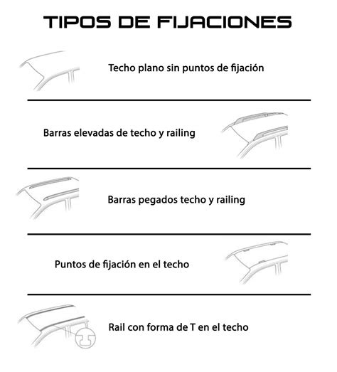 Barras de Techo Cruz Portaequipajes para Coches