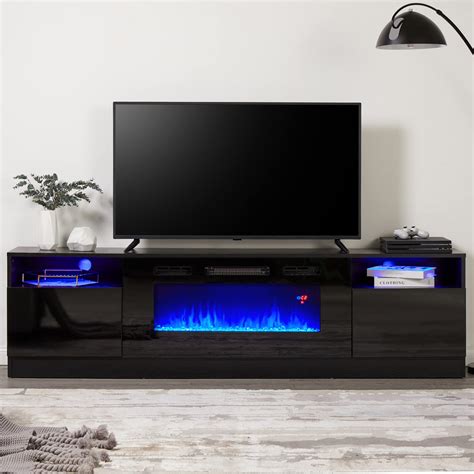 Large Electric Fireplace Tv Stand at Norman Nelson blog