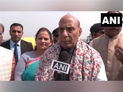 "UP se, 80 out of 80" Defence Minister Rajnath Singh exudes confidence ...