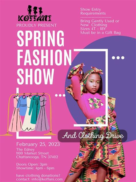 Koffanis Spring Fashion Show & Clothing Drive, Floor 5 at The Edney ...