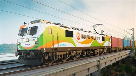 Siemens To Make India's First 9000 HP Electric Loco For Indian Railways ...