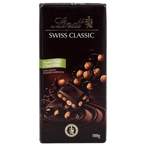 Lindt Swiss Classic Dark Chocolate (100g) | Rich & Smooth