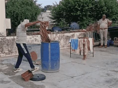 Wife, lover allegedly kill husband, hide body in blue drum; 'Tenants ...