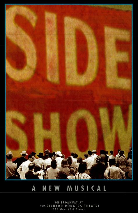 Sideshow Musical Poster