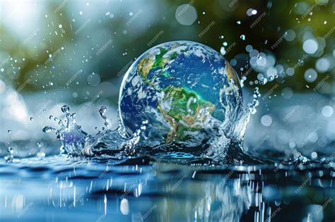 Premium Photo | Water Life World Water Day Campaign highlighting ...