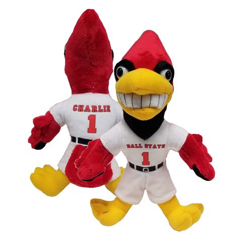 BSU Cardinals Charlie Cardinal Plush – Gameday Spirit Fanstore